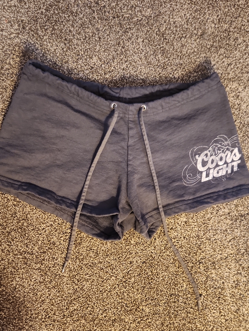 American Apparel × Coors Light Drawstring Shorts - Size Small
